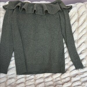 Banana Republic- Scottish Cashmere -Tod & Duncan - Ruffled Sweater - XL